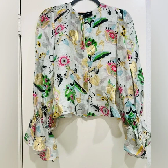 The Cynthia Rowley Love Locket Blouse - Picture 10 of 15